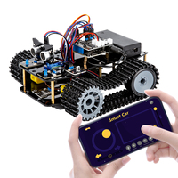 ACEBOTT Venta al por mayor desde China: Kit de coche robótico para educación STEM, DIY, con programación en Python y ACE, ESP32, WIFI, APP, para Arduino