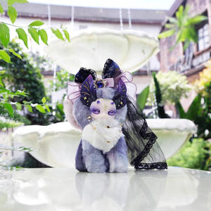 Figurine en peluche chat dragon de deuxième génération Créature fantastique à la mode de la série Magic Academy Boîtes mystères - Product Image 2