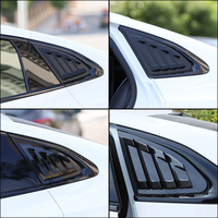 Nouvel accessoire Chevrolet Malibu 2016-2020 : Cache de fenêtre arrière, persienne latérale, garniture de ventilation en ABS fibre de carbone