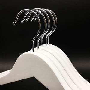 Perchas de Madera para Hotel con Garantía de Calidad, Producto Nuevo, Perchas de Madera Blancas con Logotipo Personalizado - Product Image 4