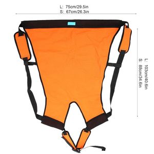 Patient Rehabilitation Product Wheelchair Transfer Sling Wheelchair Seat Pad with Restraint Strap - Product Image 6
