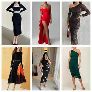 Ropa de Mujer a Bajo Precio, Vestidos Estampados de Verano para Mujer, Estilo Holgado e Informal, Carga Mixta, Envío Aleatorio - Product Image 1