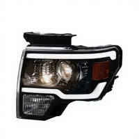Phares LED avec feux de jour 12V 55-60W pour camionnette F150 2009-2014