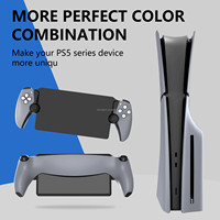 Coque de remplacement pour PlayStation Portal 30e anniversaire, gris, accessoires, coque intégrale premium pour PS5 Portal