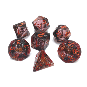 Hot bán đa diện RPG xúc xắc với số vuông 16mm D6 mặt DND nhựa <span class=keywords><strong>Dice</strong></span> <span class=keywords><strong>Set</strong></span> - Product Image 2