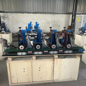 Stainless Steel Sheet Surface <strong>Grinder</strong> Flat Metal Deburring Polishing Machine with <strong>Sand</strong> Paper Belt for Mirror Finishing - Product Image 6