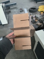 Machine à découper les cloisons en carton ondulé, machine à rainurer les cloisons en carton ondulé