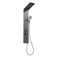 Panneaux muraux de douche étanches en acier inoxydable 304 pour salle de bain avec kit de panneau mural de douche