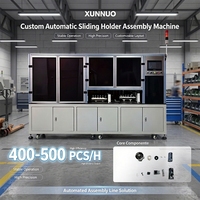 XUNNUO Support coulissant contrôlé par PLC personnalisé pour ligne d'assemblage automatique, compatibilité multi-tension, moteur, garantie 1 an