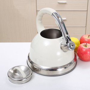 Alta calidad mejor Hotel de cuello de cisne de acero inoxidable Whisling exportación tetera de té - Product Image 3