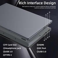 Nouvel ordinateur portable à empreintes digitales, AMD Ryzen 3 3200U, ordinateur portable portable pour étudiants, ordinateur portable avec fermeture à 180 degrés
