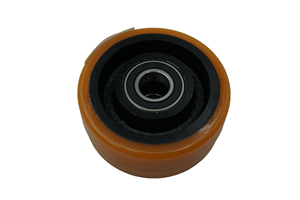 Novo Conjunto de Rodas de Poliuretano (PU) para Empilhadeira <span class=keywords><strong>Linde</strong></span> 1166, Acessório 11664505500 para Uso em Armazém 130*55-25 - Product Image 4