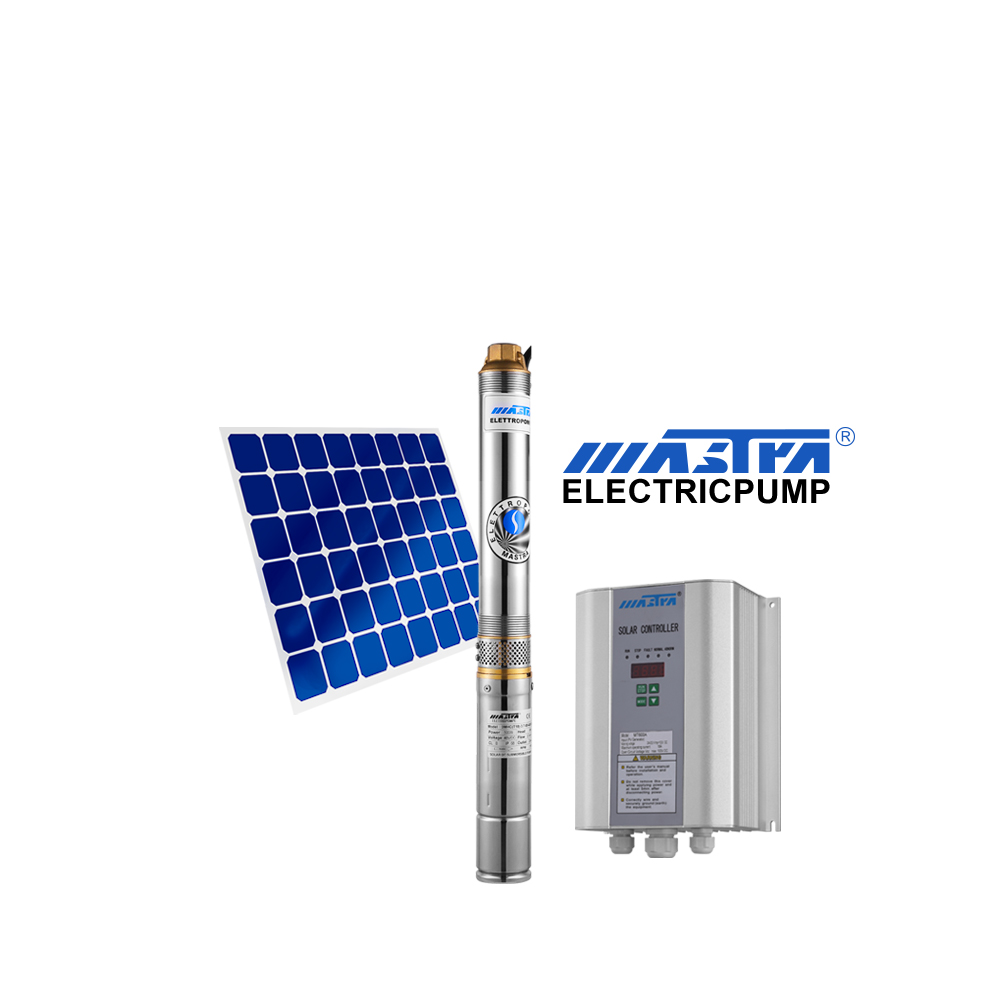 4 дюйма 500 Вт 0.67hp ирригации скважины глубокой скважины submissible водяной насос на солнечной батарее погружной насос работающий на постоянном токе от солнечных батарей система