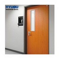 Porte Battante en Aluminium Anti-Poussière pour Salle Blanche, Hôpital, Laboratoire et Centre Médical