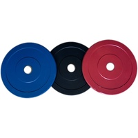 Offre Spéciale plaque de compétition en fonte de 20kg avec logo personnalisé équipement de gymnastique portable disques en caoutchouc de couleur variable plaque de pare-chocs formation