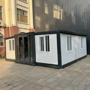 30ft bigger inner house space expandable container house 30ft 2 bedrooms one bathroom and one kitchen house use and office use