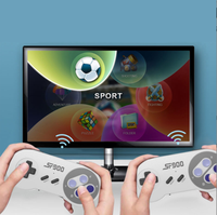 Console de Jeu Portable Rétro SF900 en Gros, Manettes Sans Fil 2.4GHz, Sortie TV HD 4K, 926 Jeux Intégrés US/EU