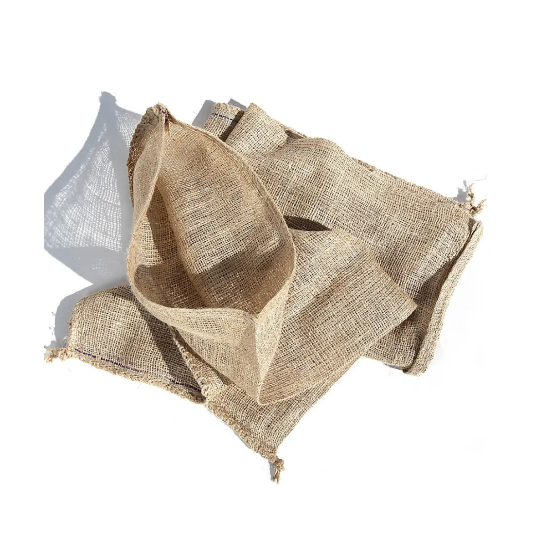 Gran oferta, bolsa de cáñamo, regalo, joyería, bolsa con cordón, bolsa de yute, bolsa de arpillera para embalaje de granos de café, bolsa de arpillera hecha en Bangladesh