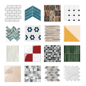 Jorunns 3D Vintage Gris Carrelage Mural Stickers Imperméable Peel Stick Dalle Murale pour Mur Intérieur avec Bon Prix - Product Image 6