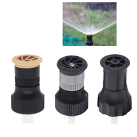Buse d'atomisation réglable en plastique, simple, pour dissipation souterraine, avec filetage interne 4 points, pour dépoussiérage et refroidissement, arroseur de jardin