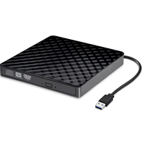 USB 3,0 Slim External DVD RW CD Writer DriveBurner Reader Player Reproductor de DVD externo para computadora portátil PC grabadora de DVD