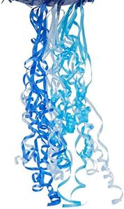 DAMAI Blue Number 5 <strong>Pull</strong> <strong>String</strong> <strong>Pinata</strong> Hanging Decorations Kids' 5th Birthday Party Game Boys Girls Decorations
