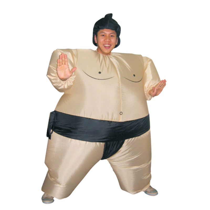 Fighting Game Inflatable Suit Sumo Wrestler Costume For Kids