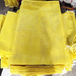 Bolsa de Malla Tubular de Polipropileno Amarilla de 30 kg, Bolsa de Malla para Verduras de 50*80 cm - Product Image 6