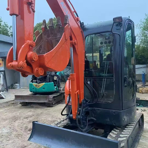 รถขุดตีนตะขาบฮิตาชิ ZX30U มือสองสำหรับขาย ชิ้นส่วนหลักประกอบด้วยมอเตอร์ เครื่องยนต์ และปั๊ม สำหรับงานก่อสร้าง - Product Image 2