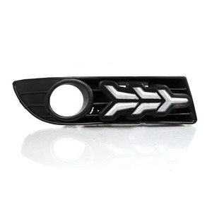 Feux de jour à LED Volkswagen Polo 2006-2009, feux antibrouillard avant 12V ABS PC étanches - Product Image 2