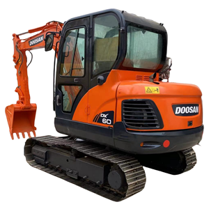 La haute machine efficace a utilisé la mini excavatrice Doosan DX60 à vendre le prix le plus bon état rentable élevé de bonne qualité le meilleur marché - Product Image 1