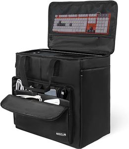 Échantillon gratuit Sac de voyage pour disques vinyle de grande capacité Sac de rangement pour disques vinyle Albums vinyle Mallette de transport - Product Image 3