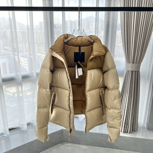 <b>Women</b> Two Tone Puffer <b>Jacket</b> Winter Down Coat Short Insulated <b>Jacket</b> Warm <b>Lightweight</b> - Product Image 2