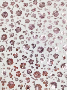 Mới được thiết kế màu hồng hoa hình lấp lánh sequin thêu Wedding Evening DRESS Đảng Dance DRESS Made thêu vải - Product Image 6