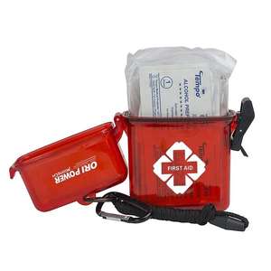 Caja seca de primeros auxilios, caja de sellado transparente impermeable de plástico con suministros médicos, botiquín de primeros auxilios para exteriores - Product Image 1