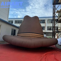 Ballon gonflable Fille Cowboy pour fêtes à thème ferme, Dallas Cowboys pour la décoration de décors de scène