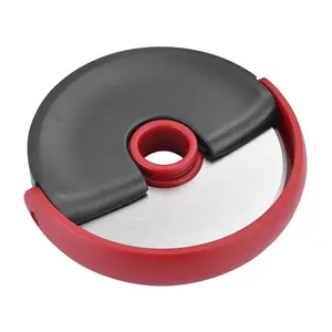 Легкая очистка пиццы слайсер резак колесо с защитным лезвием