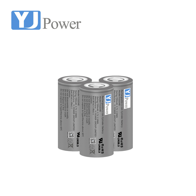Lithium Battery 16340/720mAh 3.7V Cylindrical Lithium Ion Polymer Battery Rechargeable for Power Tool