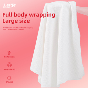 Serviette compressée jetable, serviette de bain de voyage ultra douce, serviette compacte scellée sous vide pour la randonnée, la salle de sport, les vacances - Product Image 3