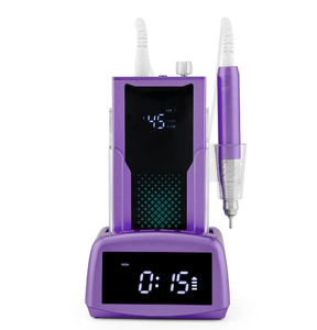 Mini perceuse à ongles sans fil 85W, 45000 tr/min, faible bruit, écran LCD, lime électrique avec poignée en plastique - Product Image 2