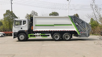 Camion à ordures compacteur de déchets personnalisable de type compression, norme nationale VI, 25000 kg, avec moteur et boîte de vitesses