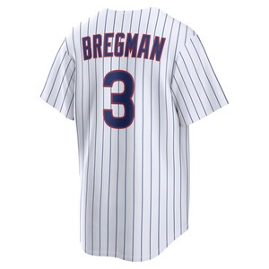 Beste kwaliteit gestikte 4 Crow-Armstrong 7 Dansby Swanson 27 Seiya Suzuki 3 Alex Bregman Amerikaans honkbaltenue - Product Image 5