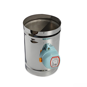 Serranda di regolazione del volume dell'aria elettrica in acciaio inossidabile regolabile per sistemi di condotti HVAC - Product Image 6