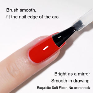 Vernis à ongles en gel de marque privée, nouvelle version, longue durée, sans HEMA ni TPO, couche de base et de finition, logo personnalisé, français, 15 ml, sans essuyage - Product Image 5