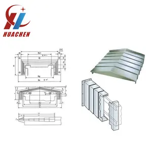 Cnc Bellow Cover Bellows Protection Steel Telescopic Cover Stainless Steel Guideway Covers