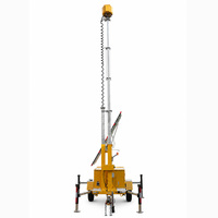 Unité de surveillance solaire mobile avec groupe électrogène CC de 2 kW, contrôleur MPPT 40A et stabilisation à quatre stabilisateurs