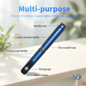 Stylo d'injection de médicaments V2 en métal, compatible avec l'insuline et les applications esthétiques, 60U/3ml, OEM, multicolore - Product Image 5