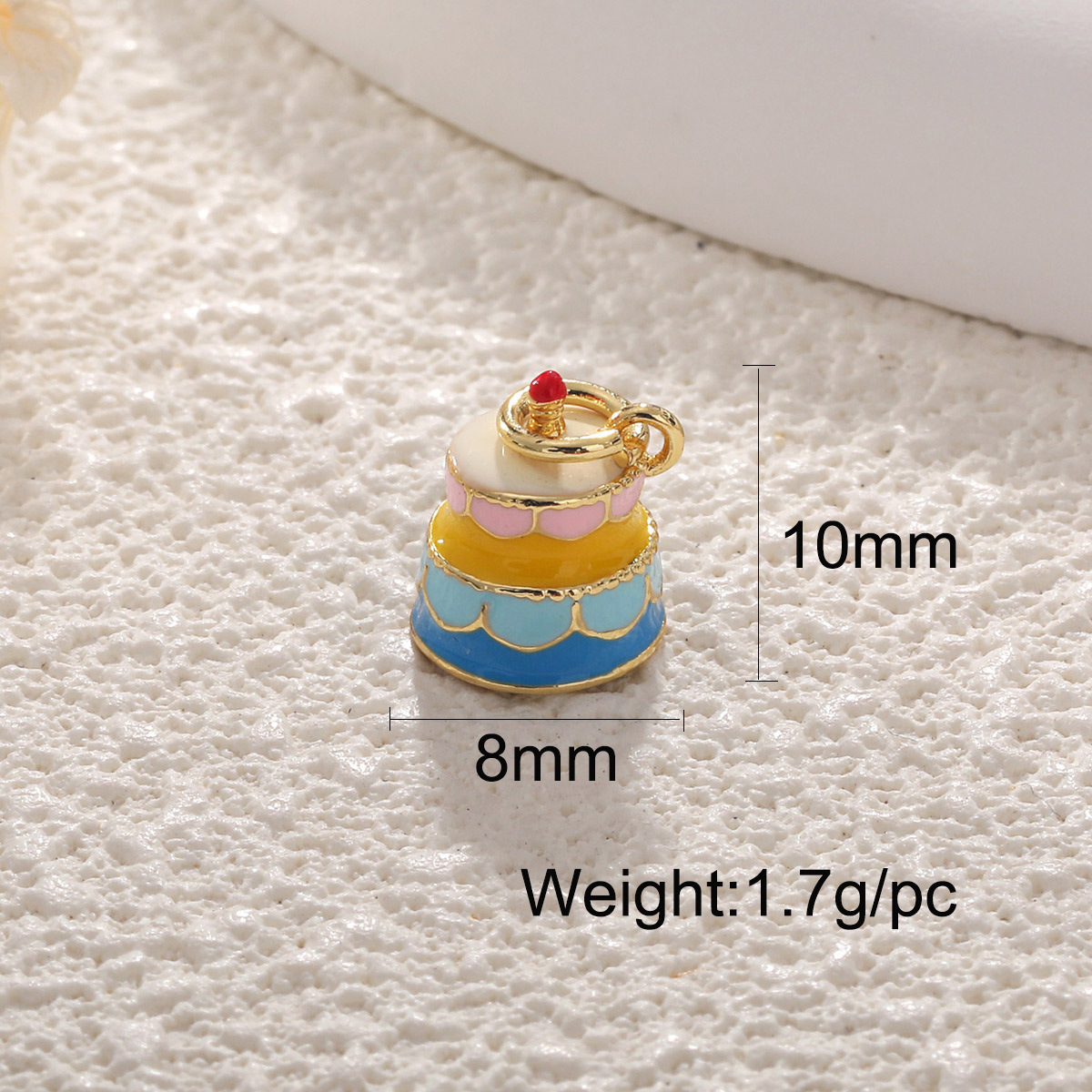 Pastel de oro y Rosa a0344