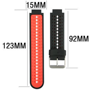 <span class=keywords><strong>Correa</strong></span> de Silicona de Dos Tonos para <span class=keywords><strong>Garmin</strong></span> <span class=keywords><strong>Forerunner</strong></span> 235/220/230/620/630/<span class=keywords><strong>735</strong></span> - Product Image 5