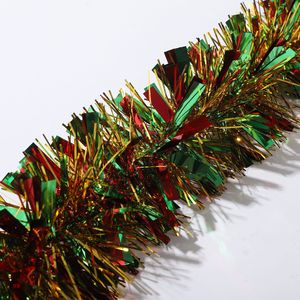 2m Garland Tinsel Natal Berkilau dengan Rumbai Foil yang Dapat Dibengkokkan untuk Dekorasi Pohon Natal Pita Dekorasi Natal - Product Image 5